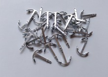 Wholesale Alloy anchor size 25x19 mm Ship model upgrade accessories suit for Scale 1/100 Halcon Ship model 2024 - buy cheap