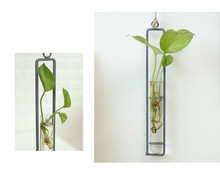 1 florero colgante largo de cristal hidropónico para decoración del hogar JL 216 2024 - compra barato