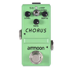 ammoon Guitar Pedal  Nano Series Electric Guitar Effect Pedal Analog Chorus True Bypass Aluminum Alloy Guitar Parts&Accessories 2024 - buy cheap
