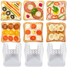 2018 New Kitchen Portable Bread Toast Slicer Cutter Maker Mold Kitchen Guide Slicing Loaf Toast Kitchen Tool 2024 - buy cheap