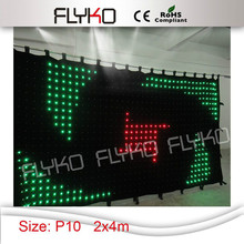 Los productos de promoción P10 2x4 a todo Color interior Led Video pared 2024 - compra barato