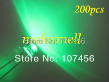 200 шт./лот Бесплатная Доставка! Зеленый светодиодный светильник 5 мм с соломенной шляпой (3000mcd), 5 мм, 5 мм, зеленый светодиодный широкоугольный светодиодный 2024 - купить недорого