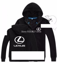 Autumn Winter Fashion solid colour Lexus sweatshirt zipper for man and woman clothes 2024 - buy cheap