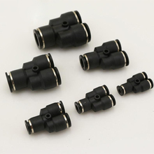 3 Way Port Y Shape Air Pneumatic 12mm 8mm 10mm 6mm 4mm OD Hose Tube Push in Gas Plastic Pipe Fitting Connectors Quick Fittings 2022 - buy cheap