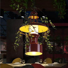 Nordic plant decorative chandelier featured theme restaurant teahouse lighting industrial hot pot restaurant wifi engineering 2024 - buy cheap