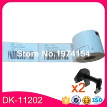 80X Rolls Brother Compatible Labels DK-11202 DK11202 dk-11202 11202 11202 size 62*100mm Thermal labels sticker Shipping label 2024 - buy cheap