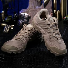 Botas tácticas militares para exteriores para hombre, zapatos de senderismo de nailon 1200D para entrenamiento deportivo, caminar, acampar, zapatos para soldado 2024 - compra barato