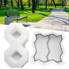 Plastic Concrete Pavement Mold DIY Path Maker Paving Cement Brick Stone Road Mould Garden Decoration Tool 2024 - buy cheap