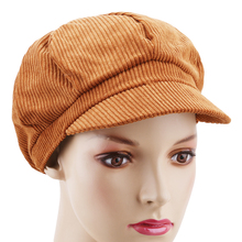 Boina de invierno Vintage para hombres y mujeres, gorros octogonales informales de pintor, sólido, para Newsboy, 2019 2024 - compra barato