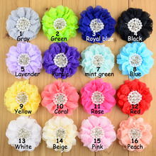 Yundfly 5pcs Chiffon Lace Flower with Pearl Center for Baby Girls Headbands Fabric Hair Flower For Children DIY Hair Ornaments 2024 - buy cheap