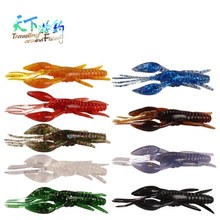 5pcs/pack 80mm 5.5g  Soft Fishing Lures Artificial Fishing Lure Articulos De Pesca Wobbler Jig Fly Fishing Tackle 2024 - buy cheap