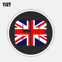 YJZT 11CM*11CM Round GB Great Britain United Kingdom Motorcycle Car Sticker Accessories 6-2756 2024 - buy cheap