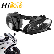 Motocicleta frente cabeça luz lâmpada farol montagem habitação para yamaha yzfr6 yzf600 r6 2008-2015 2009 2010 2011 2012 2024 - compre barato