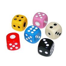 10 PCS Funny Dice 13mm  Dice Gaming Dice Standard Six Sided Decider Game Dice 2024 - buy cheap