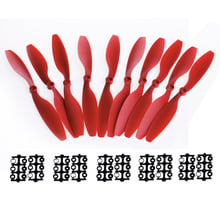 5Pairs Plastic and Nylon with Four Colors Choice Propeller Prop 1045 10x4.5 CCW CW For RC Multicopter F450 Quadcopter 2024 - buy cheap