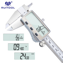 Digital Caliper 0-150mm/6" Fraction /Metric/Inch Stainless Steel Electronic Vernier Caliper Micrometer Measuring Instrument 2024 - buy cheap