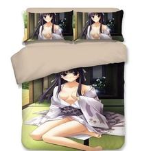 Sexy Japanese Anime Adult Bedding USA Twin Full Queen King Single Double Size Duvet Cover with Pillowcase Dream Boat Foxy Lady 2024 - buy cheap