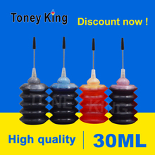 Toney king-kits de recarga de tinta para impressora, 4 garrafas, 30ml, canon pgi425, cli426, pgi 450, cli 460, PGI-550 pgi470, cartuchos 2024 - compre barato