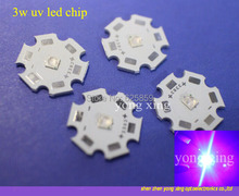 LED UV 3W 3535 420-430nm con 20mm en estrella, 50 unidades/lote 2024 - compra barato