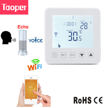 WiFi Room Thermostat Google Home Alexa Voice Underfloor Electric Heating Radiator Heater Temperature Controller 16A 100-240VAC 2024 - buy cheap