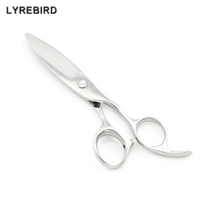 Sliding Hair shears 5.75 INCH Convex Blade Damascus Decorative Design Bearing Screw Wholesale Lyrebird HIGH CLASS 10PCS/LOT NEW 2024 - buy cheap