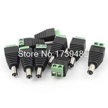 6 Pcs 2.1x5.5mm Male DC Power Plug Adapter Barrel Terminal Connector for CCTV 2024 - buy cheap