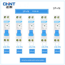Chint-mini disjuntor dz47, 1p + n 6a/10a/16a/20a/25a/32a/40a, disjuntor mcb dpn para casa, com indicação de 230v 2024 - compre barato