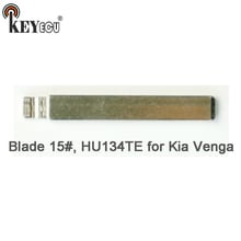 KEYECU 25x KEYDIY Universal Remotes Flip Key Blade 15#, HU134TE for Kia Venga 2024 - buy cheap