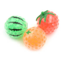 Fun Rubber Orange Antistress Ball Anti Stress Autism Anxiety Toys Funny Joke Prank toy Hand Wrist Squeeze Toy 2024 - buy cheap