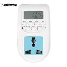 KEBIDUMEI Switch EU Plug Smart Digital Timer  Energy Saving Timer Programmable Electronic Timer Socket Switch Kitchen Switch 2024 - buy cheap