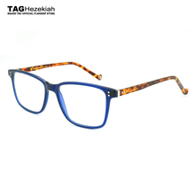 2019 TAG Hezekiah Brand glasses frame women Big box fashion retro designer eyeglasses frames men prescription glasses spectacles 2024 - buy cheap