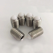 1Pcs M16 Stainless Steel Wave bead Screws nylon plastic Ball head spring Plunger Positioning beads bolt Length 25mm-40mm 2024 - buy cheap