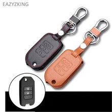 EAZYZKING Car-styling Key Cover Keychain Case for Honda CRV Accord Odeysey Crosstour Civic JADE Crider Spirior ,auto accessories 2024 - buy cheap