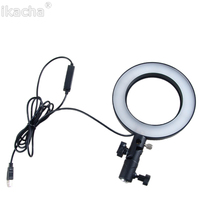 Ring LED Flash Lights with Ball Head for Phone Tripod LED Lamp Fill Lights for Video Bloggers Living Streaming Video Recording 2024 - buy cheap