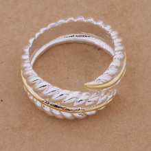 Мужское и женское кольцо с перьями AR264, красивый цвет 2024 - купить недорого