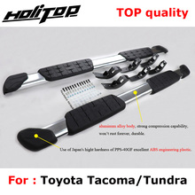 Thicken&widen side step side bar running board for Toyota TACOMA TUNDRA 2011-2018,loading 300kg,from reliable old seller 5 years 2024 - buy cheap