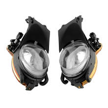 New High quality PAIR Front Fog Lights Clear Lens ABS For for BMW E39 5 Series 2002 525i 530i 540i Sedan 5 Series 2024 - buy cheap