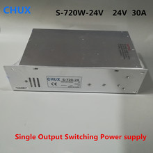 CHUX-fuente de alimentación conmutada, transformador para tira de luces Led, equipo industrial, 720W, 24V, 30A, CC de 24V 2024 - compra barato