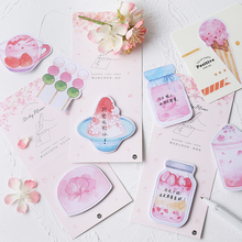 Kawaii Sakura Series Memo Pad  Paper Sticky Notes Papeleria Cute Stationery School Office Supplies 2024 - buy cheap