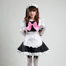 Lolita doce avental empregada vestido meidofuku uniforme outfits anime cosplay traje M-L 2024 - compre barato