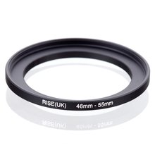 original RISE(UK) 46mm-55mm 46-55mm 46 to 55 Step Up Ring Filter Adapter black 2024 - buy cheap