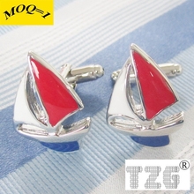 Red Sailing Cufflink Cuff Link 1 Pair Free Shipping Promotion 2024 - buy cheap
