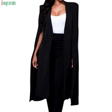 Jaycosin novo blazer mujer 2019 solto longa capa blazer casaco casaco casaco cardigan trabalho feminino trincheira outwear jaqueta feminino 2024 - compre barato