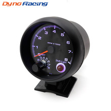 Tachometer 3 3/4" Black color 0-8000 rpm gauge with inter shift light Blue Led  Car meter Racing meter YC100139 2024 - buy cheap