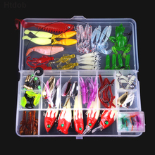 Htdob 100pcs Fishing Lures Crankbaits Hooks Set Spinner Minnow Baits Bass Tackle Soft Lure Flying Lure Fishing Accessories 2024 - buy cheap