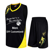 Quick dry Basketball Set Uniforms kits Men/women college basketball jerseys blank sports Training suits sportwear DIY Customized 2024 - buy cheap