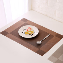 Simple Pvc Heat Insulation Mat Western Food Antiskid Western-style Anti Ironing Bowl Table Mat 2024 - buy cheap