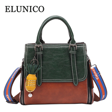 ELUNICO Luxury Handbags Women Bags Designer Street Vintage Shopping Tote Bag Ladies PU Leather Retro Messenger Bags Sac A Main 2024 - buy cheap