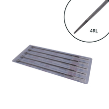 Agujas desechables esterilizadas para tatuaje, 4RL, 15 Uds., Agujas de tatuaje ahora, máquina de tatuaje con microfibra, urí, acero médico, serie Rl 2024 - compra barato