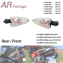 Indicador de señal de giro trasero y delantero para motocicleta, luces para BMW S1000RR 2010-2014 C600 Sport G650GS Sertao 2012-2014 2024 - compra barato